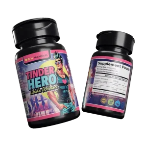 Tinder Hero Libido Booster Gélules pour augmenter la libido et le taux de testostérone