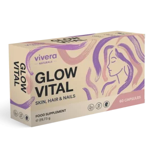 Vivera Glow Vital Gélules pour la peau, les cheveux et les ongles